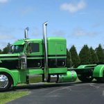 Custom Green Semi Truck at Burls Hypnotic